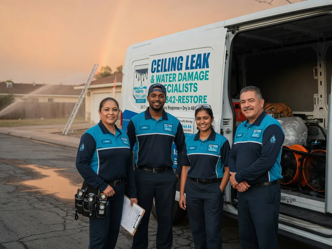 Ceiling Leak Cleanup company in Waveland, MS