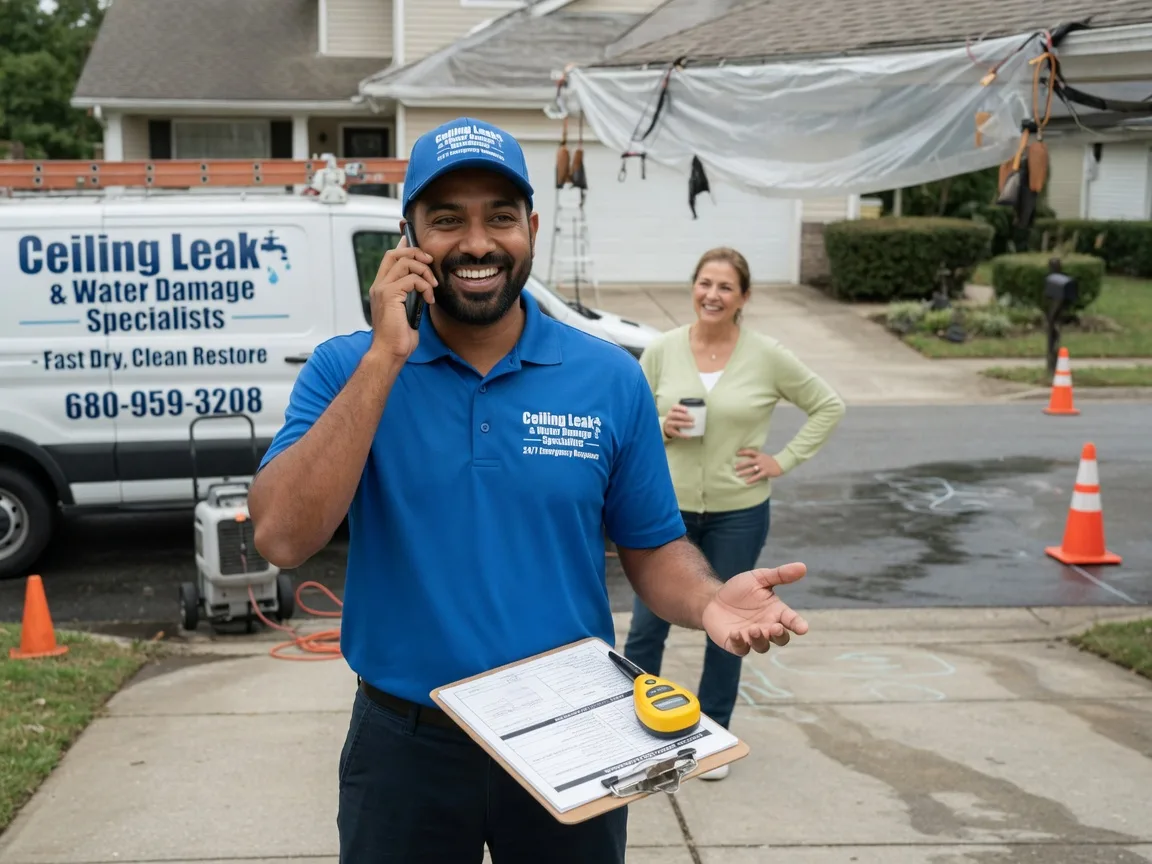 Ceiling Leak Cleanup Waveland, MS FAQs